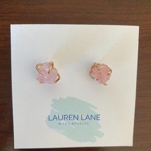 Lauren Lane Pink Stone Earring